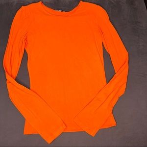 Orange long sleeve
